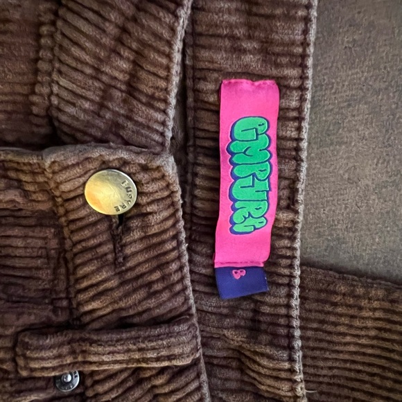 Empyre Brown Corduroy Pants Casual Style - Picture 2 of 4